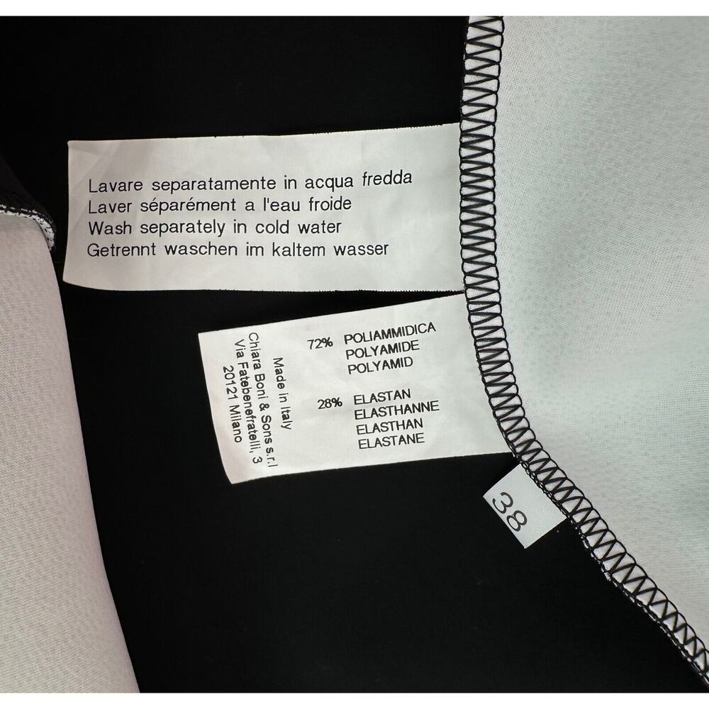 Chiara Boni La Petite Robe Strapless Colorblock Mermaid Beautiful Dress 38 US 2 - Picture 13 of 16